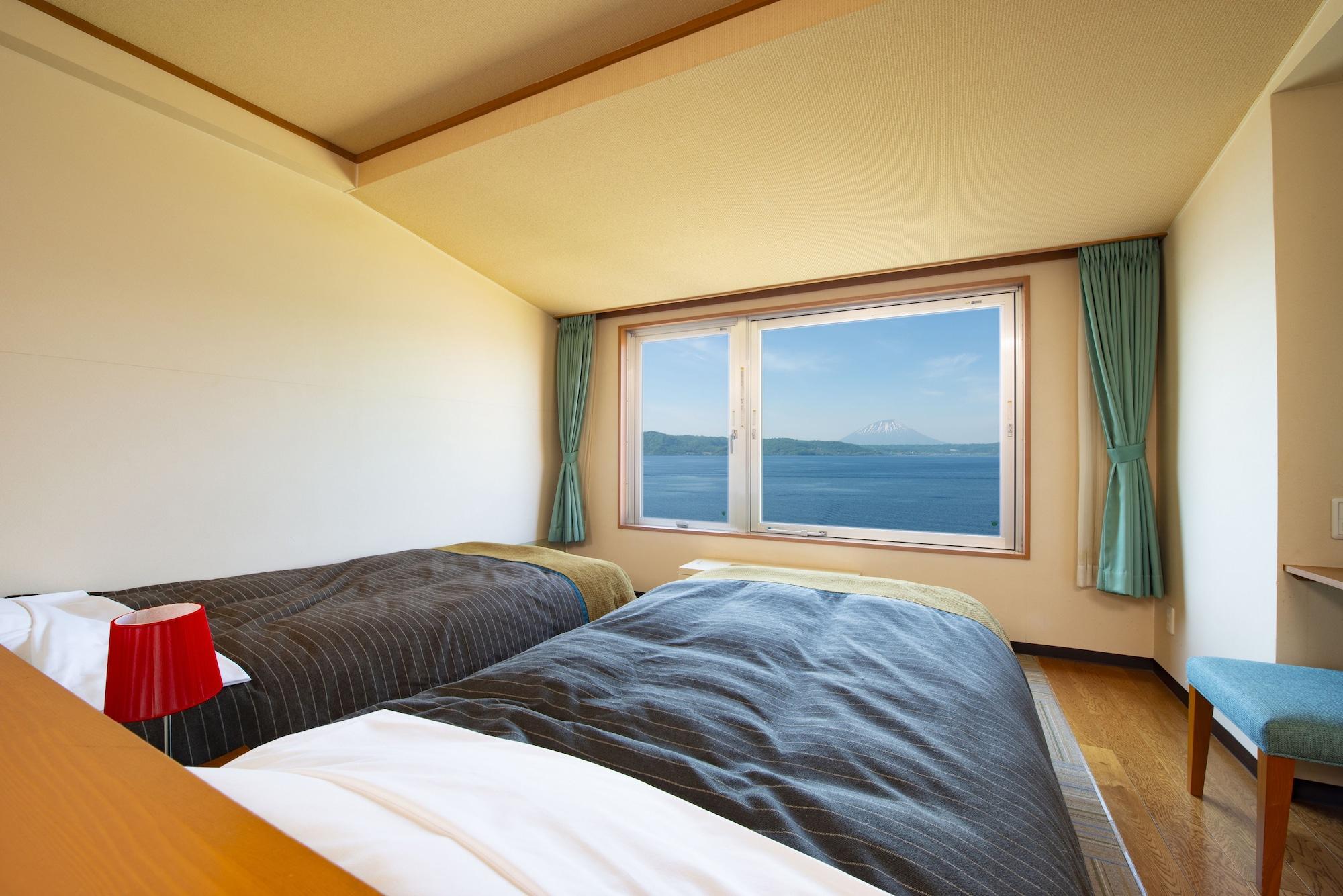 Toyako Manseikaku Hotel Lakeside Terrace Kültér fotó