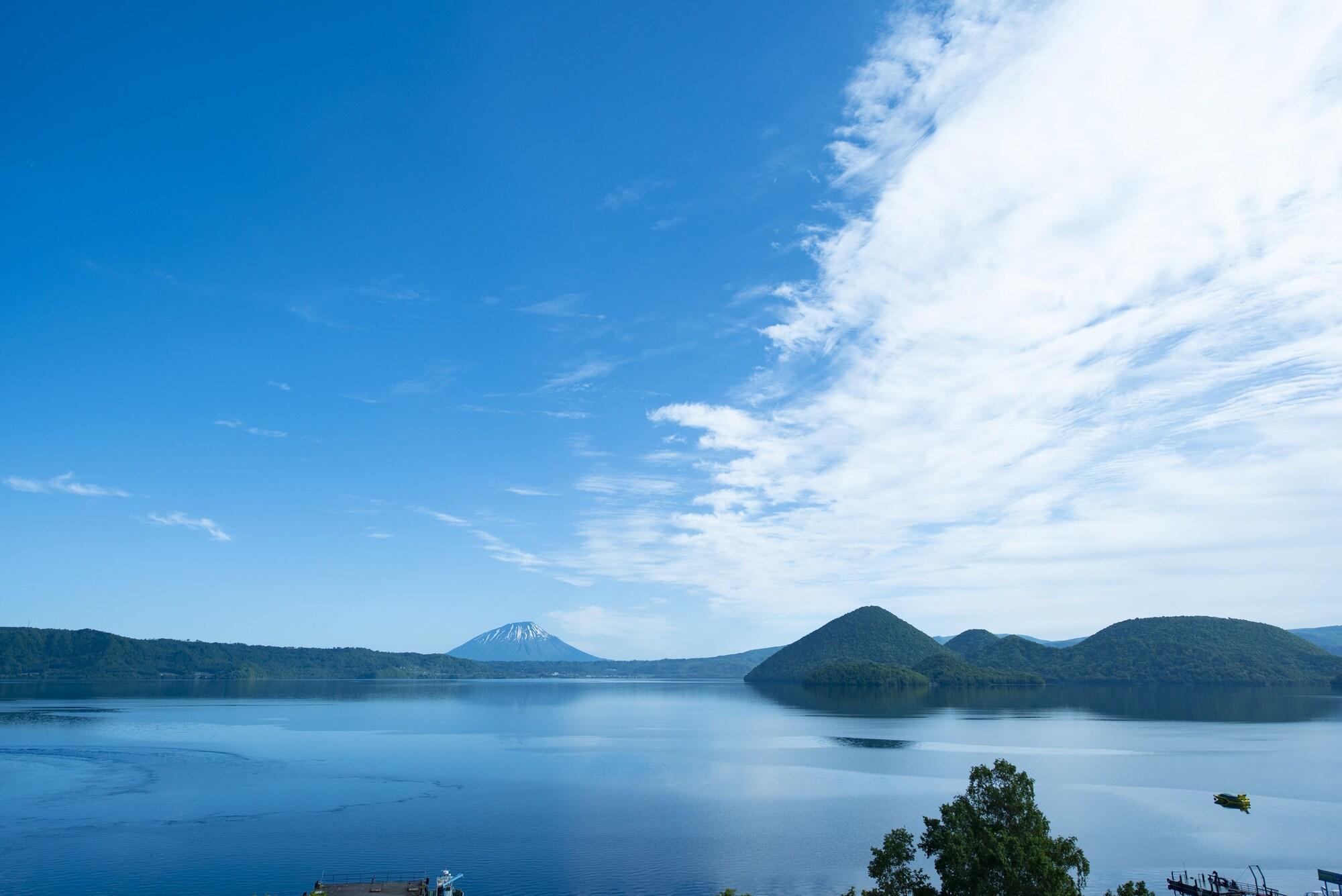 Toyako Manseikaku Hotel Lakeside Terrace Kültér fotó