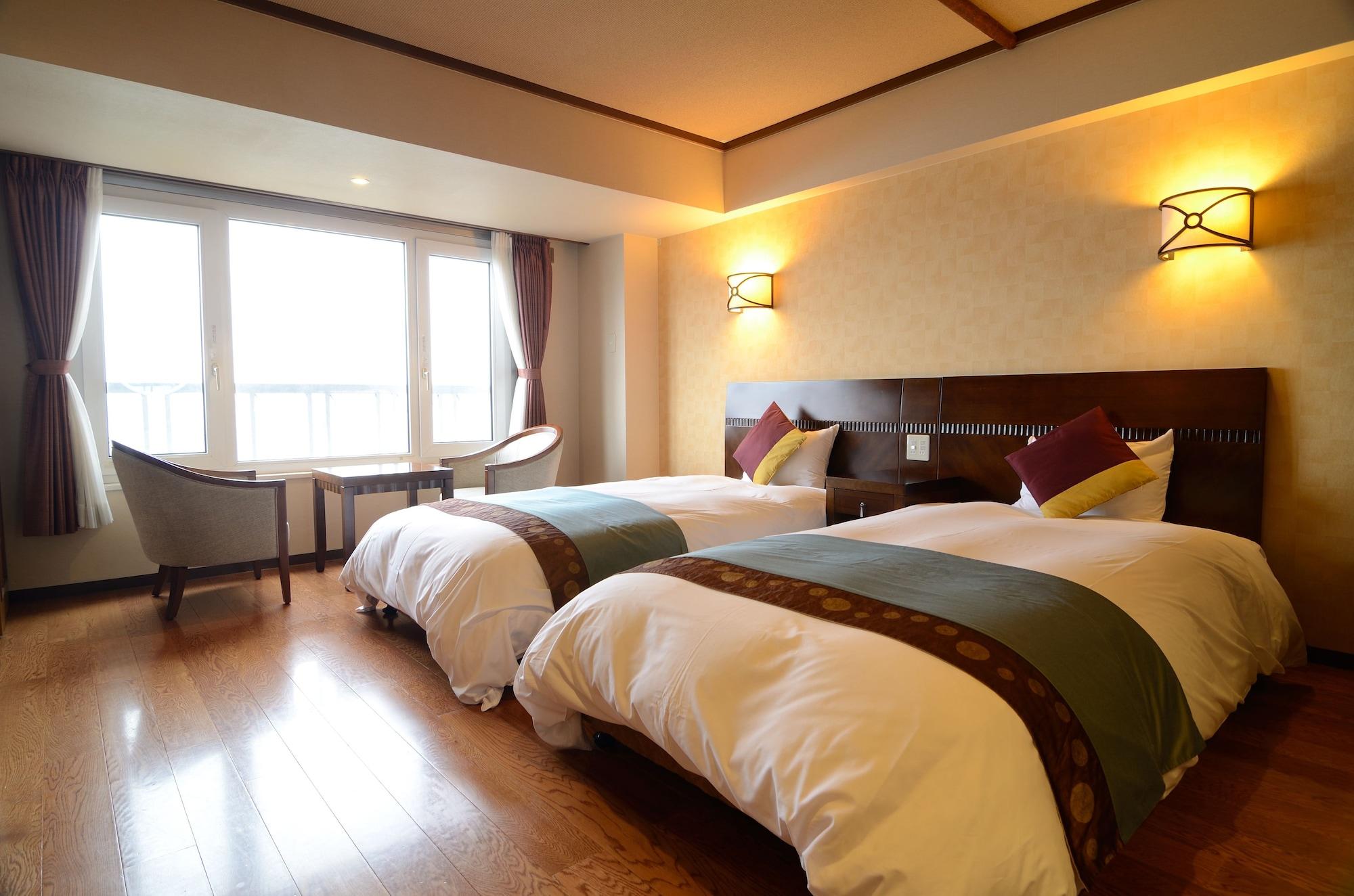 Toyako Manseikaku Hotel Lakeside Terrace Kültér fotó